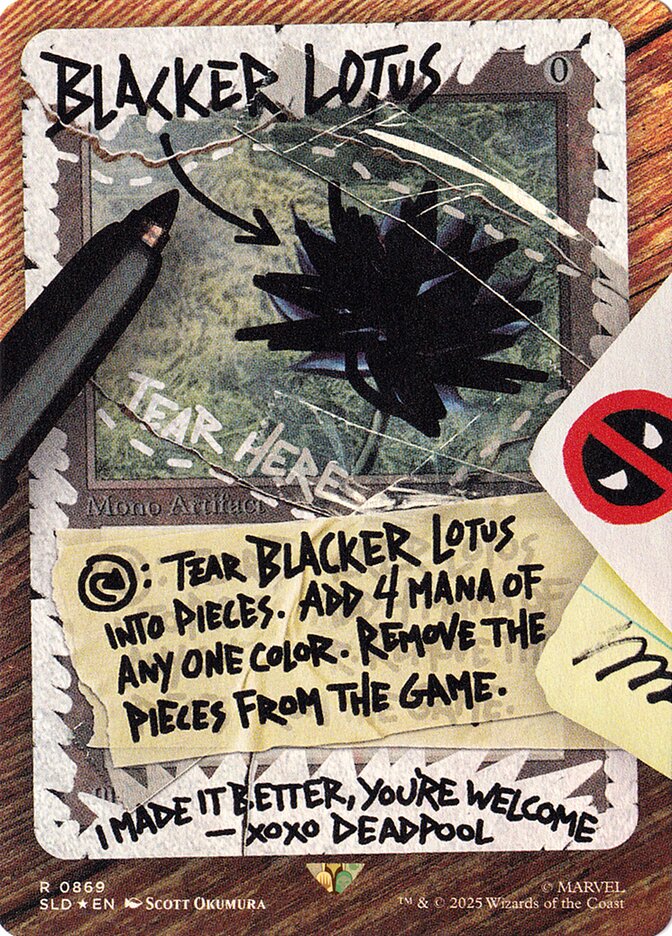 Blacker Lotus (Rainbow Foil)