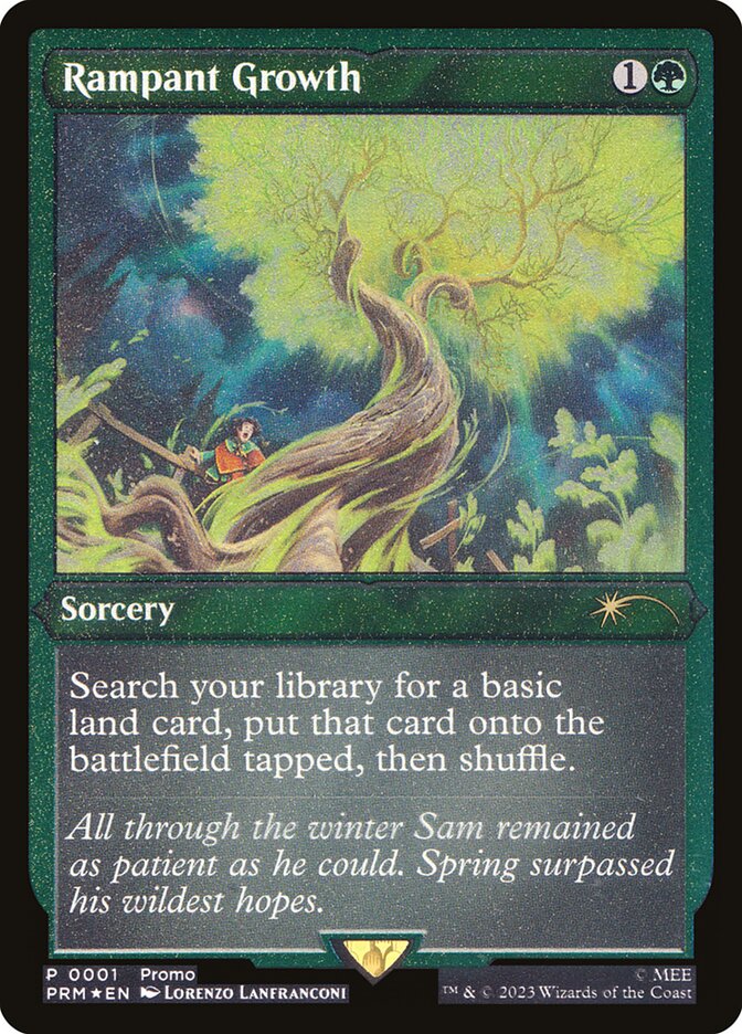 Rampant Growth (Foil Etched)