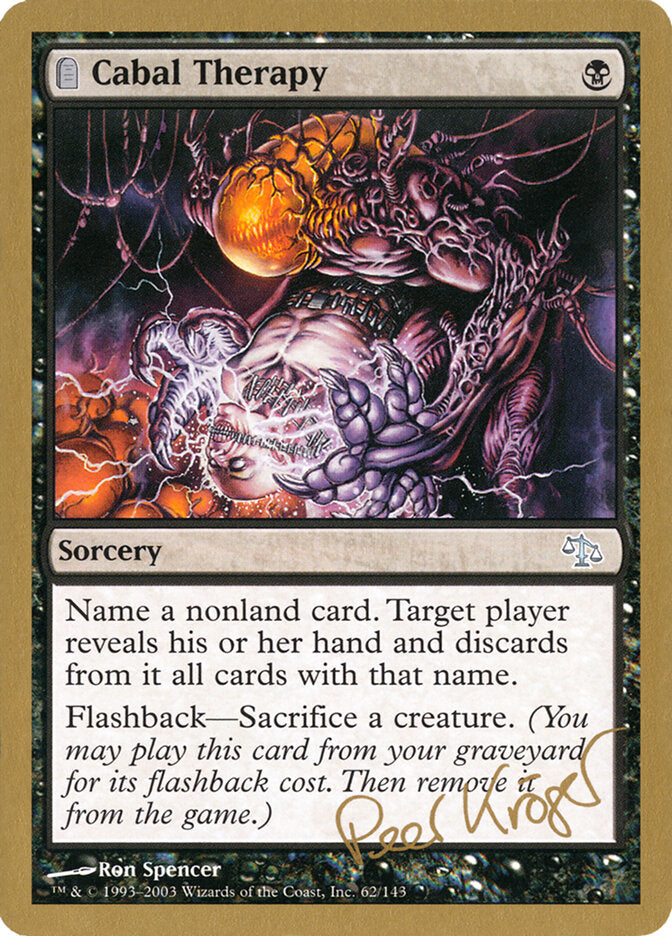 Cabal Therapy - 2003 Peer Kroger (JUD)