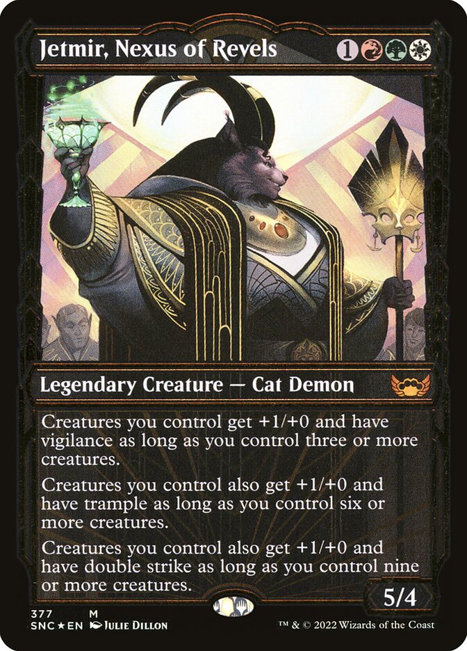 Jetmir, Nexus of Revels (Gilded Foil)