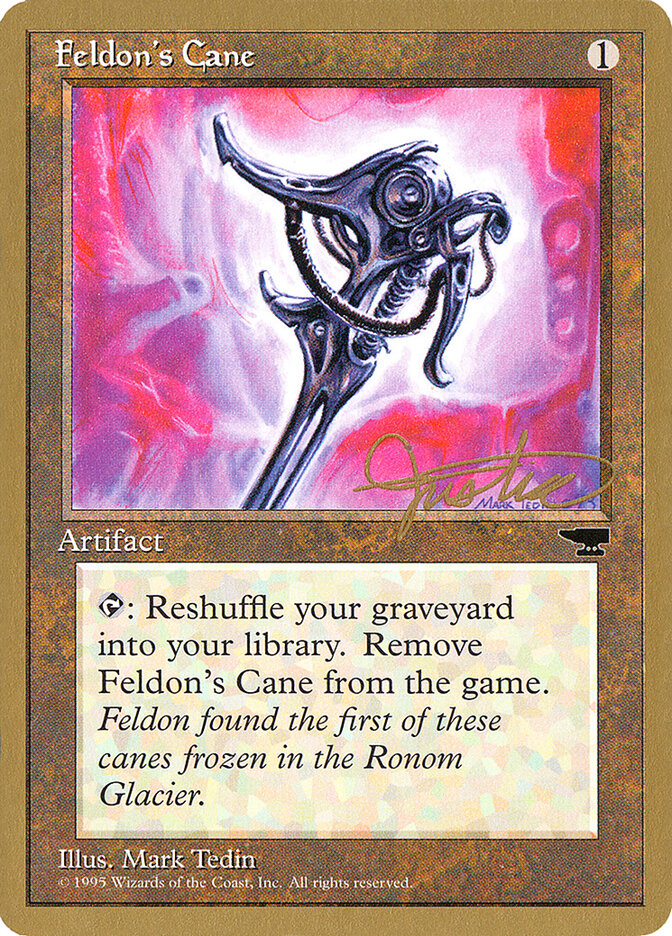 Feldon's Cane - 1996 Mark Justice (CHR)