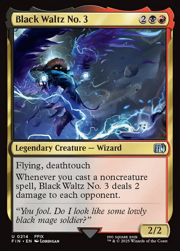 Black Waltz No. 3 - Magic: The Gathering