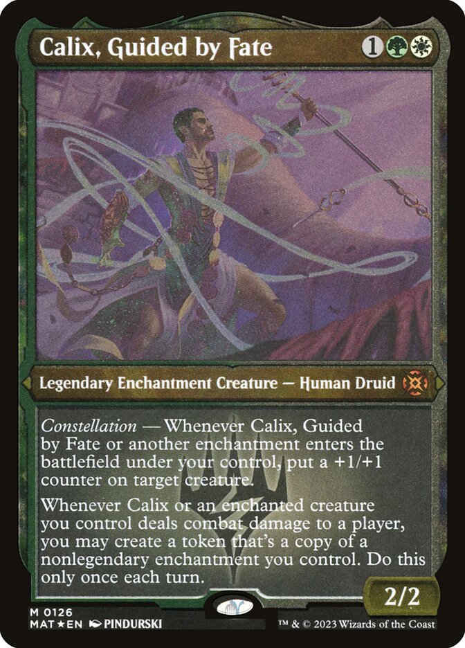 Calix, Guided by Fate (Foil Etched)