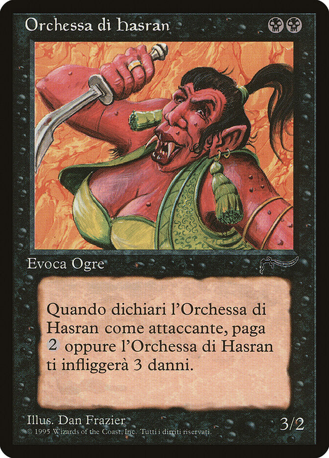 Hasran Ogress (Italian) - "Orchessa di hasran"