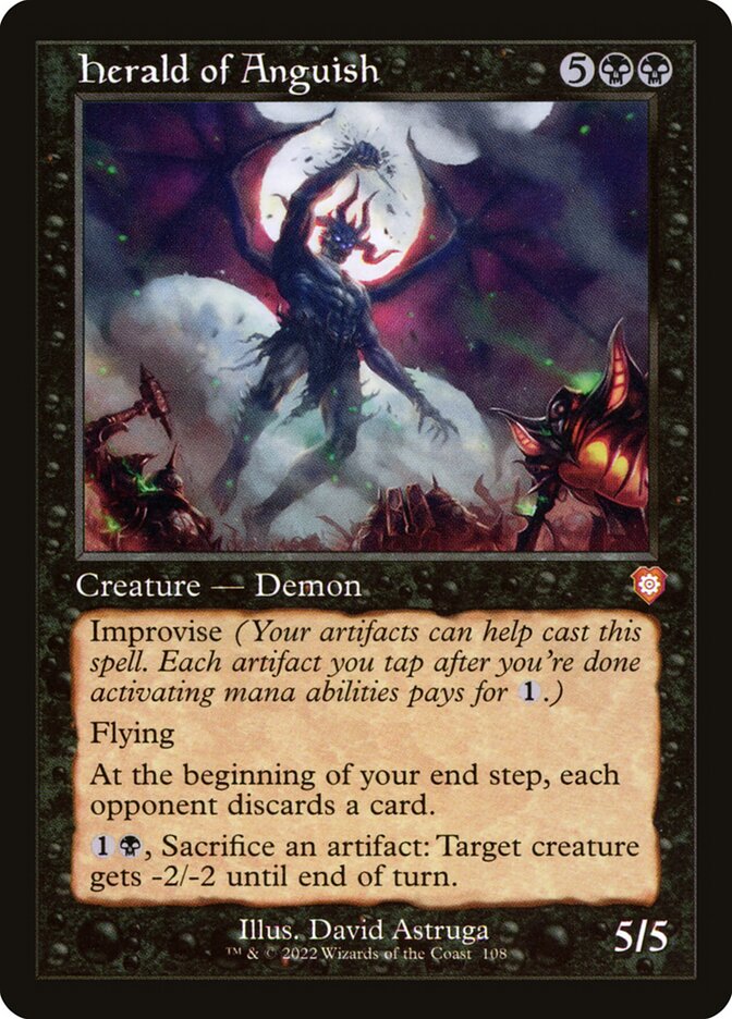 Herald of Anguish (Retro Frame)