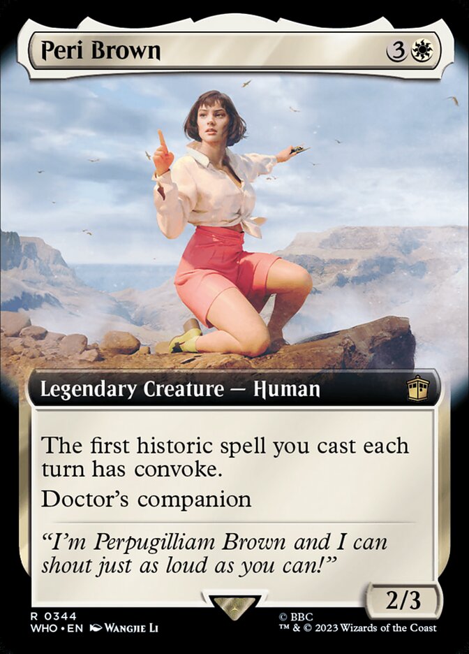 Peri Brown (Extended Art)