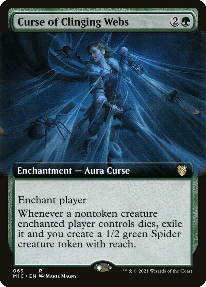 Curse of Clinging Webs (Extended Art)