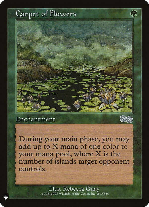 Carpet of Flowers - Magic: The Gathering