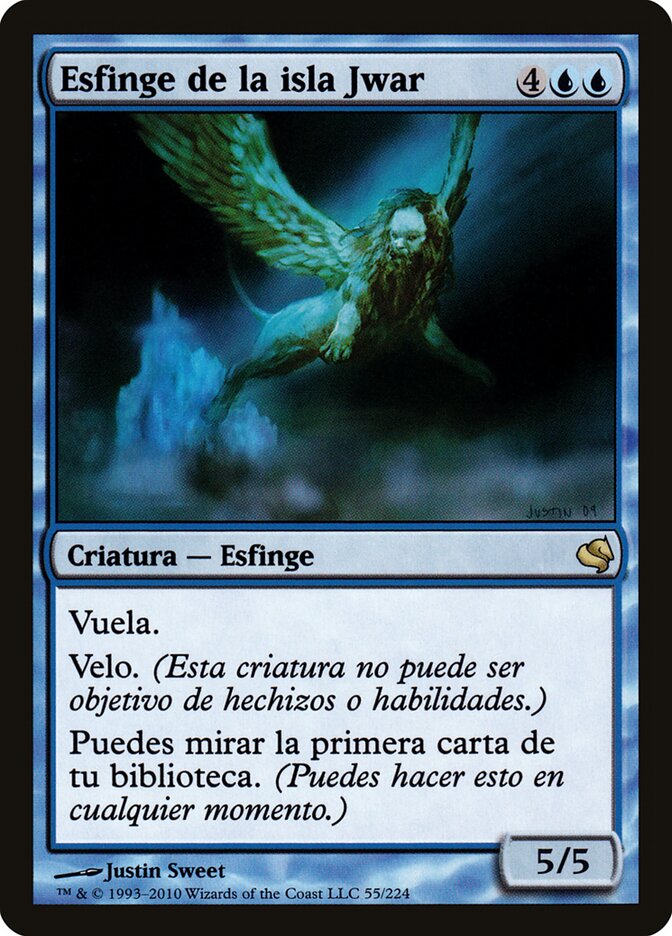 Sphinx of Jwar Isle (Spanish) - "Esfinge de la isla Jwar"