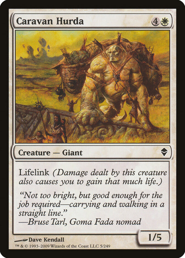 Caravan Hurda - Magic: The Gathering