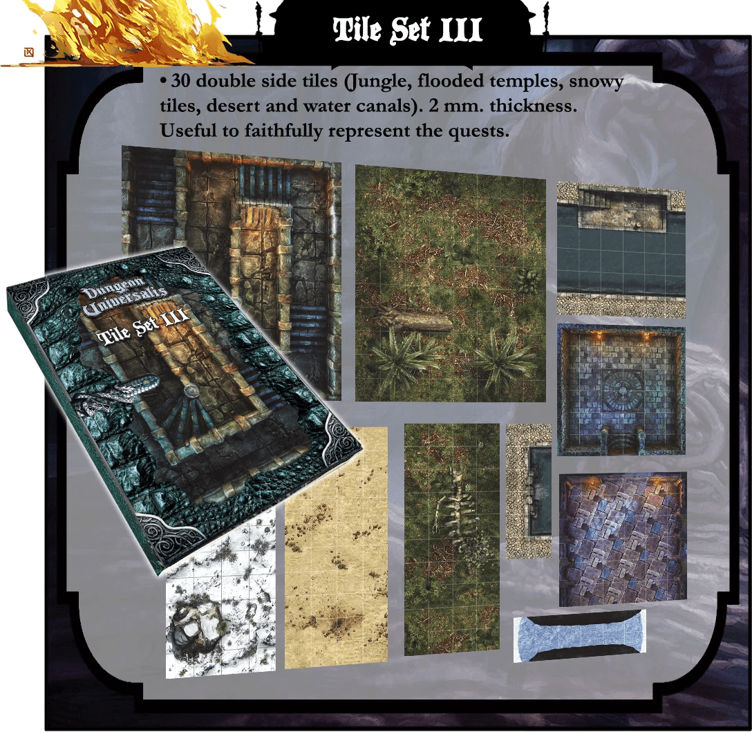 Dungeon Universalis: Tile Set III