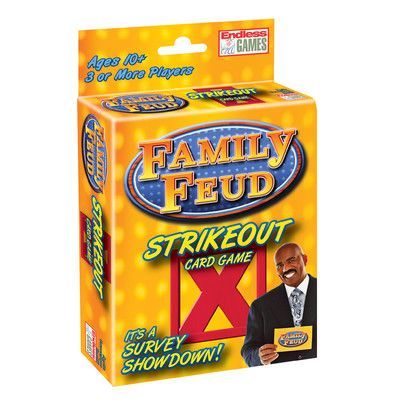 Family Feud Strikeout Card Game