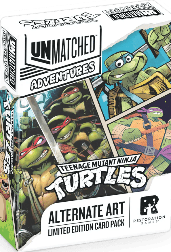 Unmatched Adventures: Teenage Mutant Ninja Turtles – Alternate Art Cards
