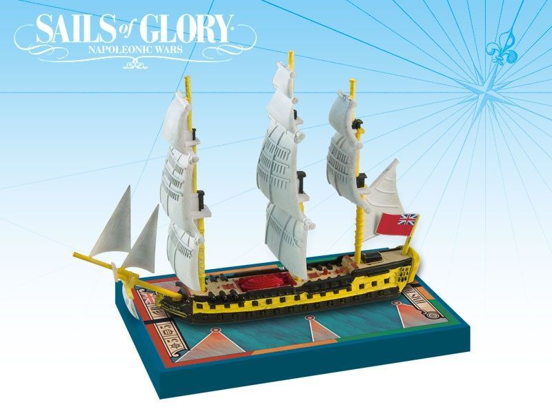 Sails of Glory: Ship Pack – HMS Impetueux 1796 / HMS Spartiate 1798