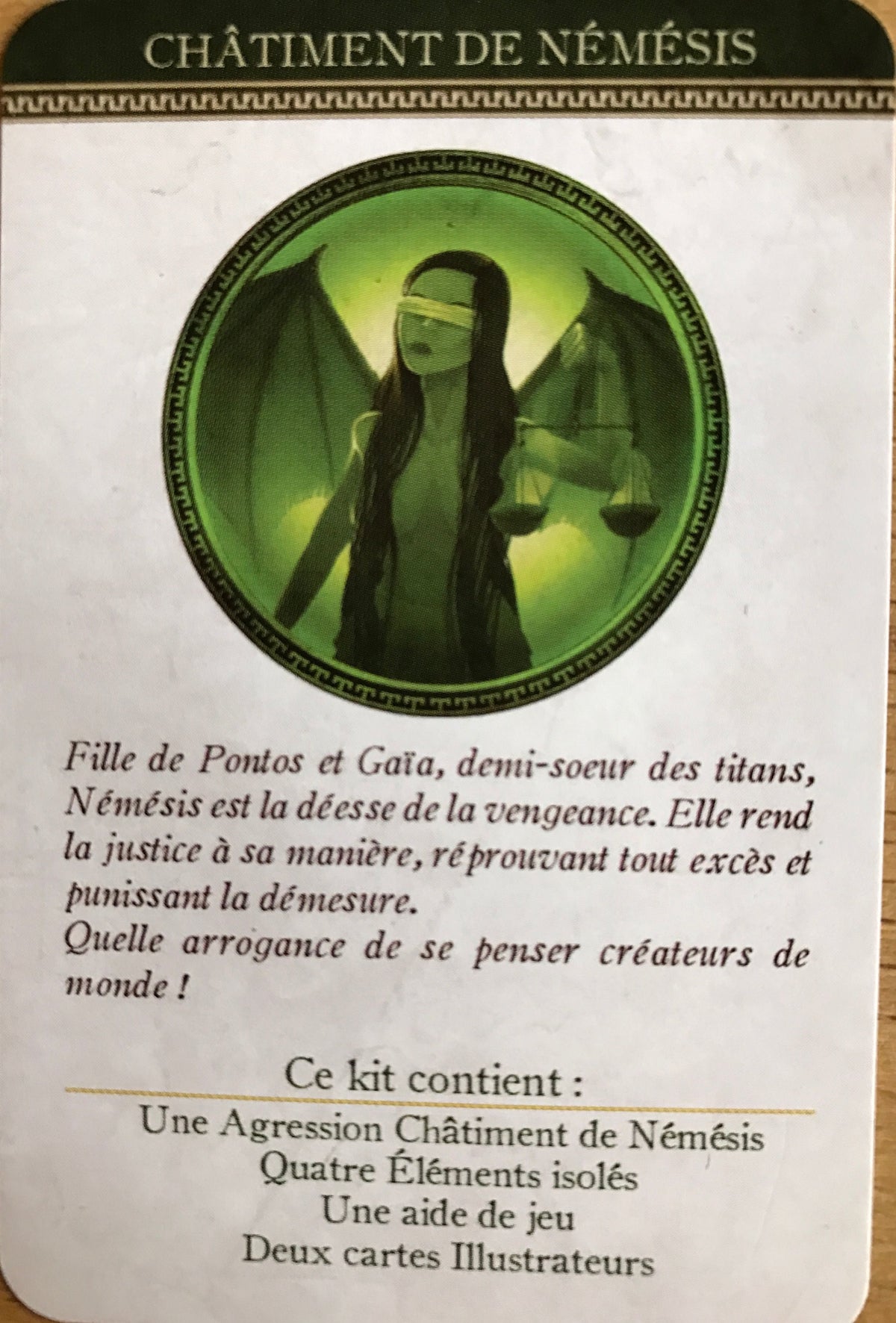 Kreus: Châtiment de Némésis