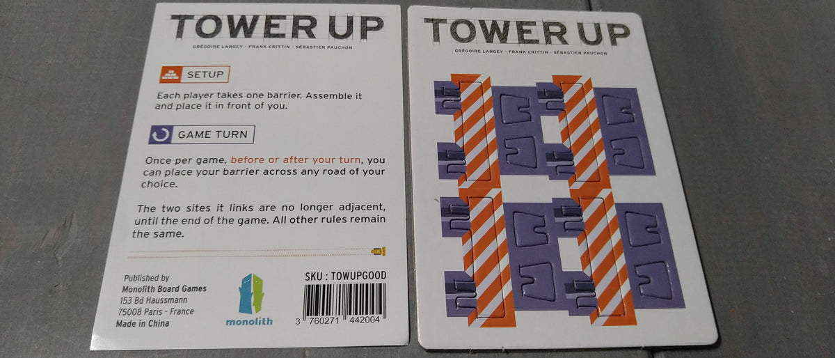 Tower Up: Barrier Promo
