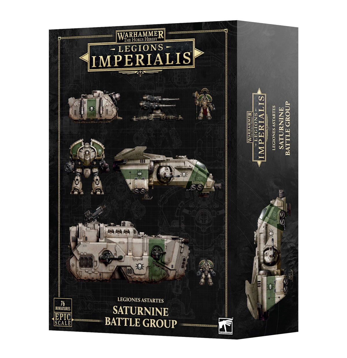 Legions Imperialis: Legions Astartes Saturnine Battle Group