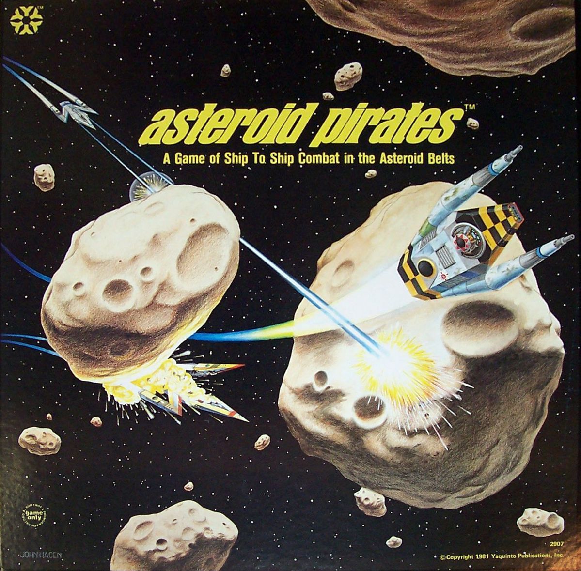Asteroid Pirates: A Game of Ship to Ship Combat in the Asteroid Belts