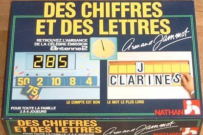 Des chiffres et des lettres