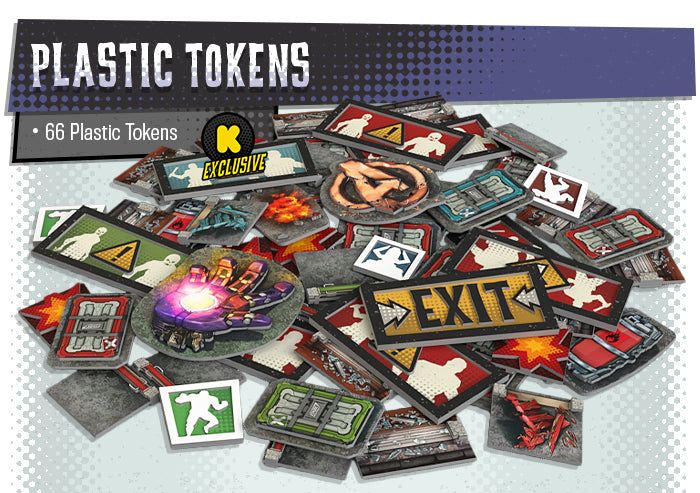Marvel Zombies: A Zombicide Game – Plastic Tokens