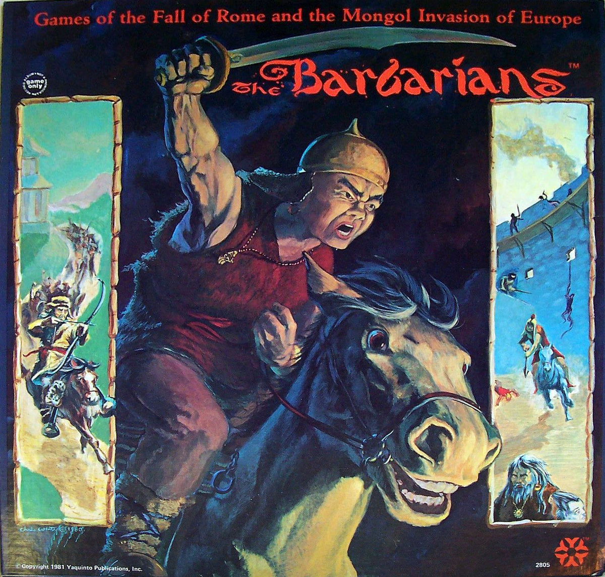 The Barbarians: Games of the Fall of Rome and the Mongol Invasion of Europe