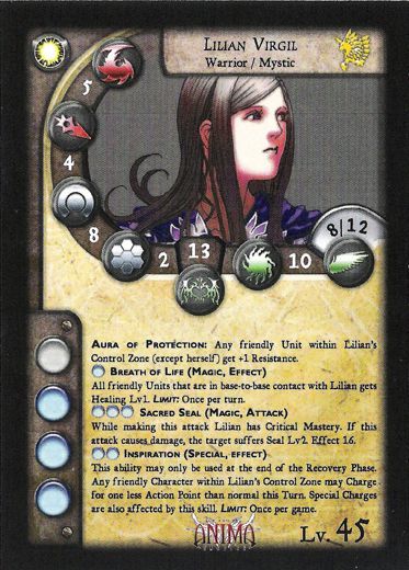 Anima Tactics: Lilian Virgil