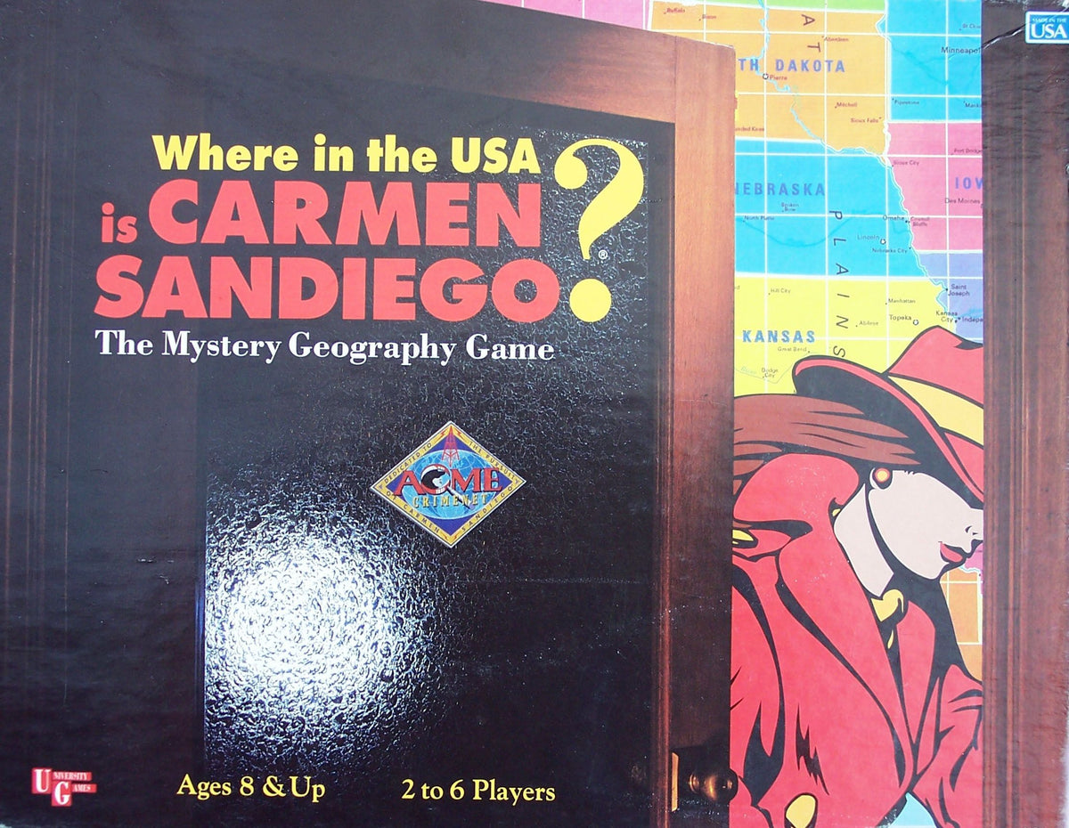 Where in the USA is Carmen Sandiego?