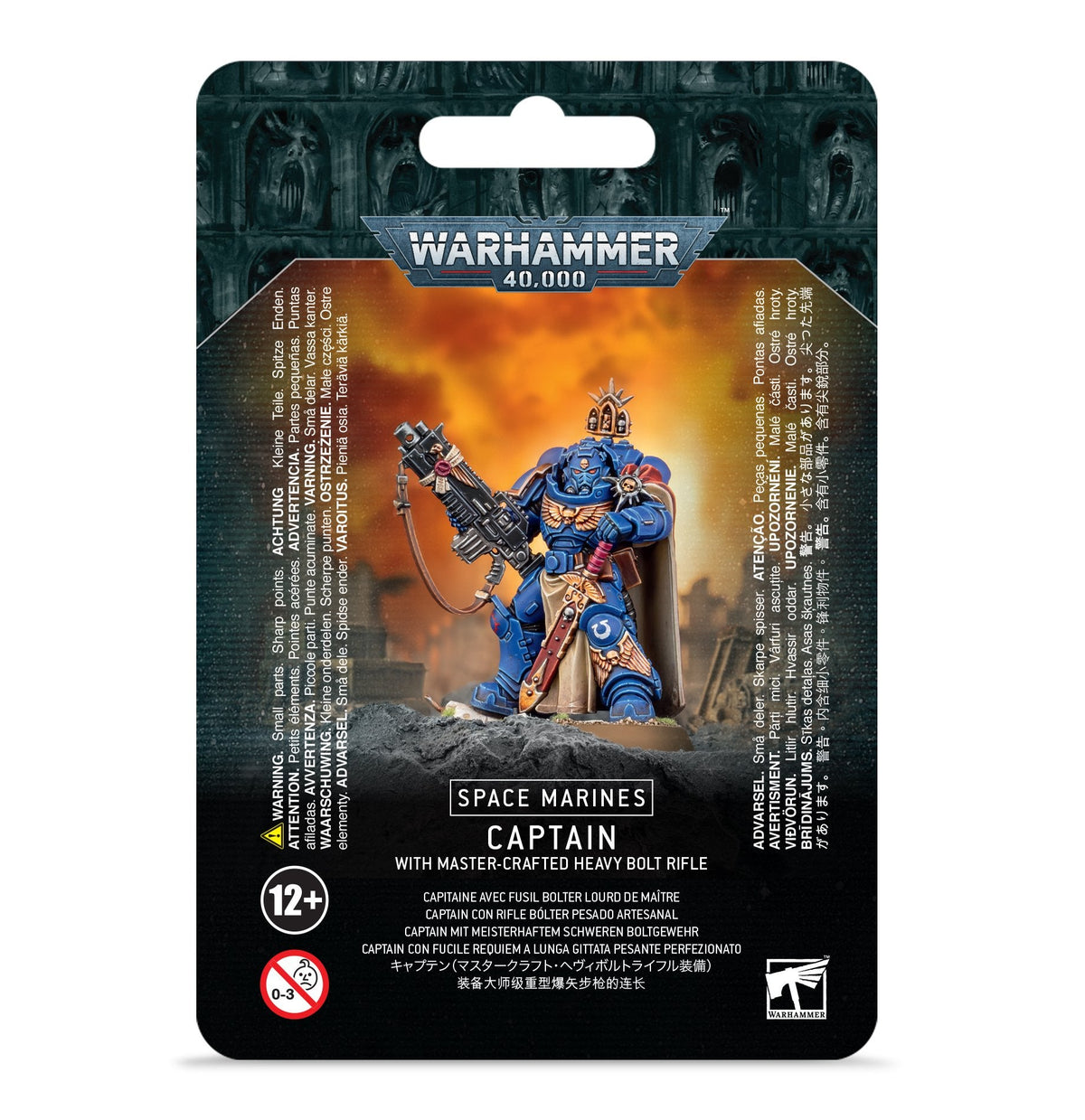 Space Marines Primaris Captain With Master-Crafted Bolt Rifle