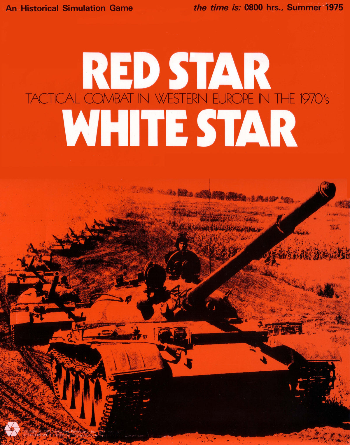 Red Star/White Star: Tactical Combat in Europe in the 1970's