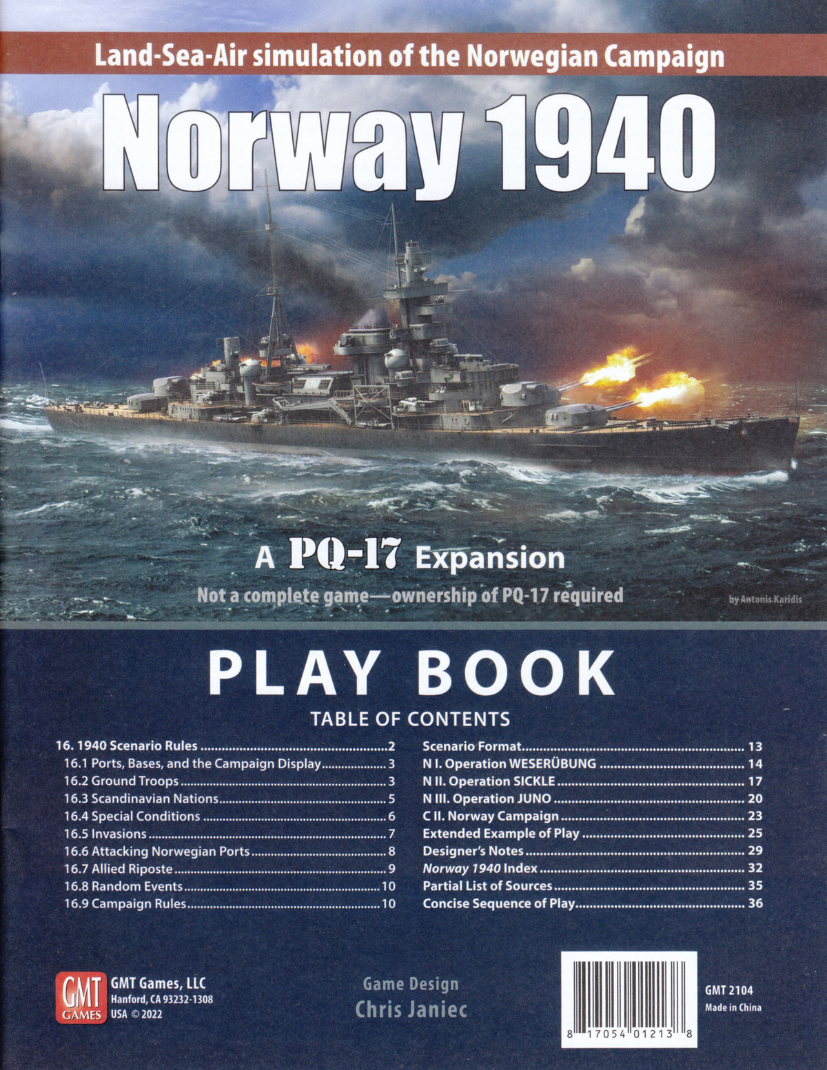 Norway, 1940: A PQ-17 Expansion