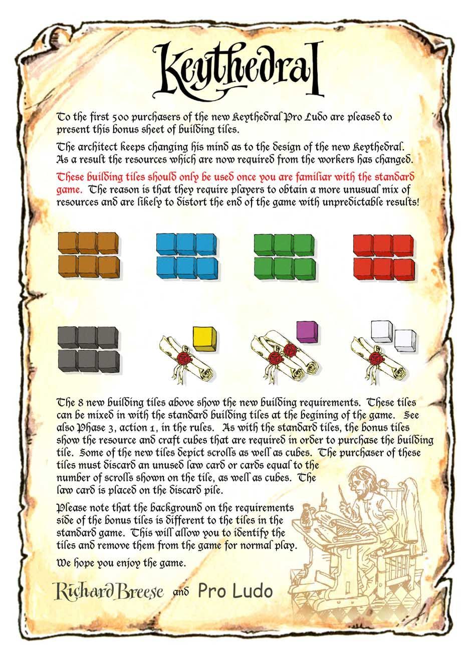 Keythedral: Expansion