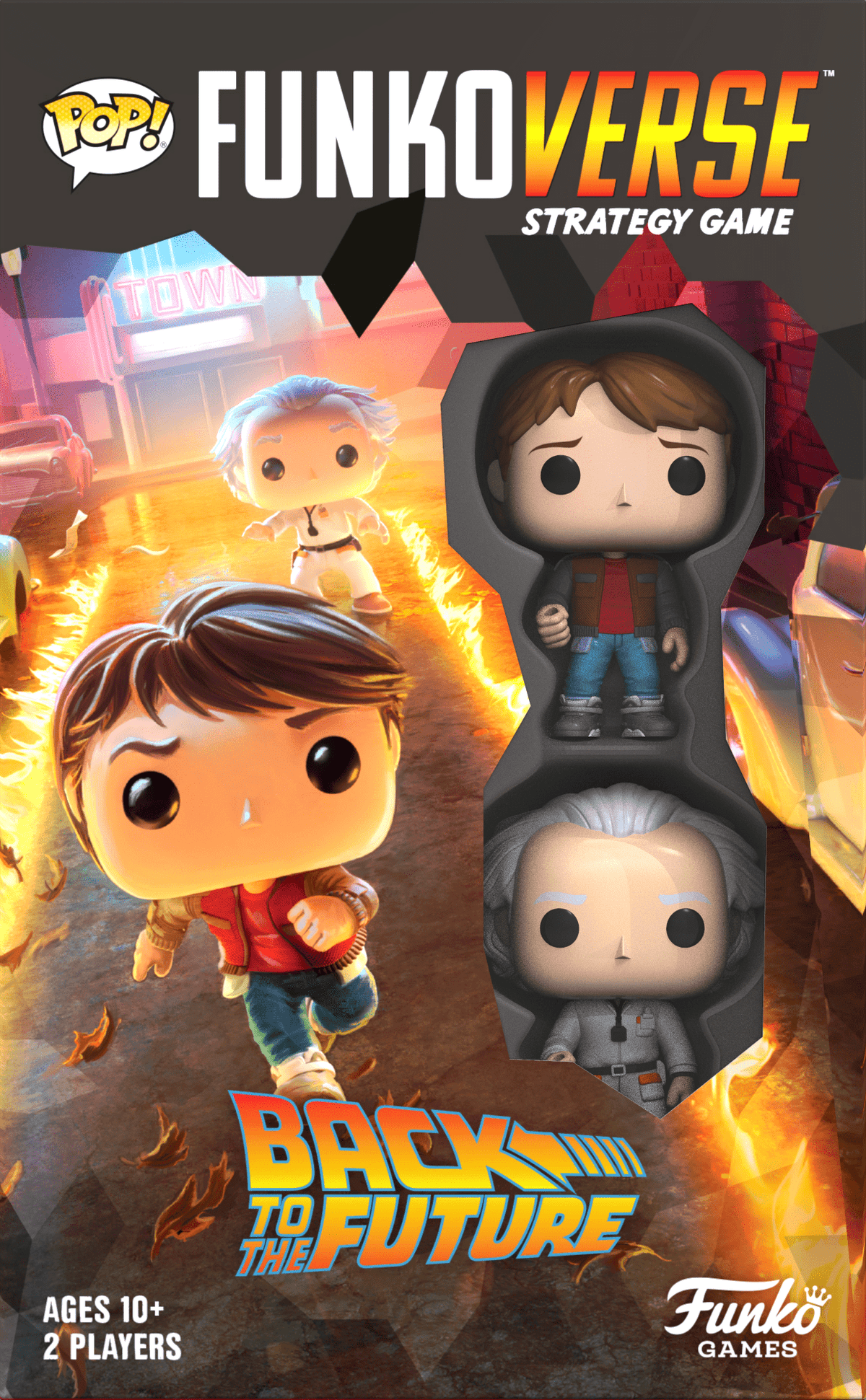 Funkoverse Strategy Game: Back to the Future 100