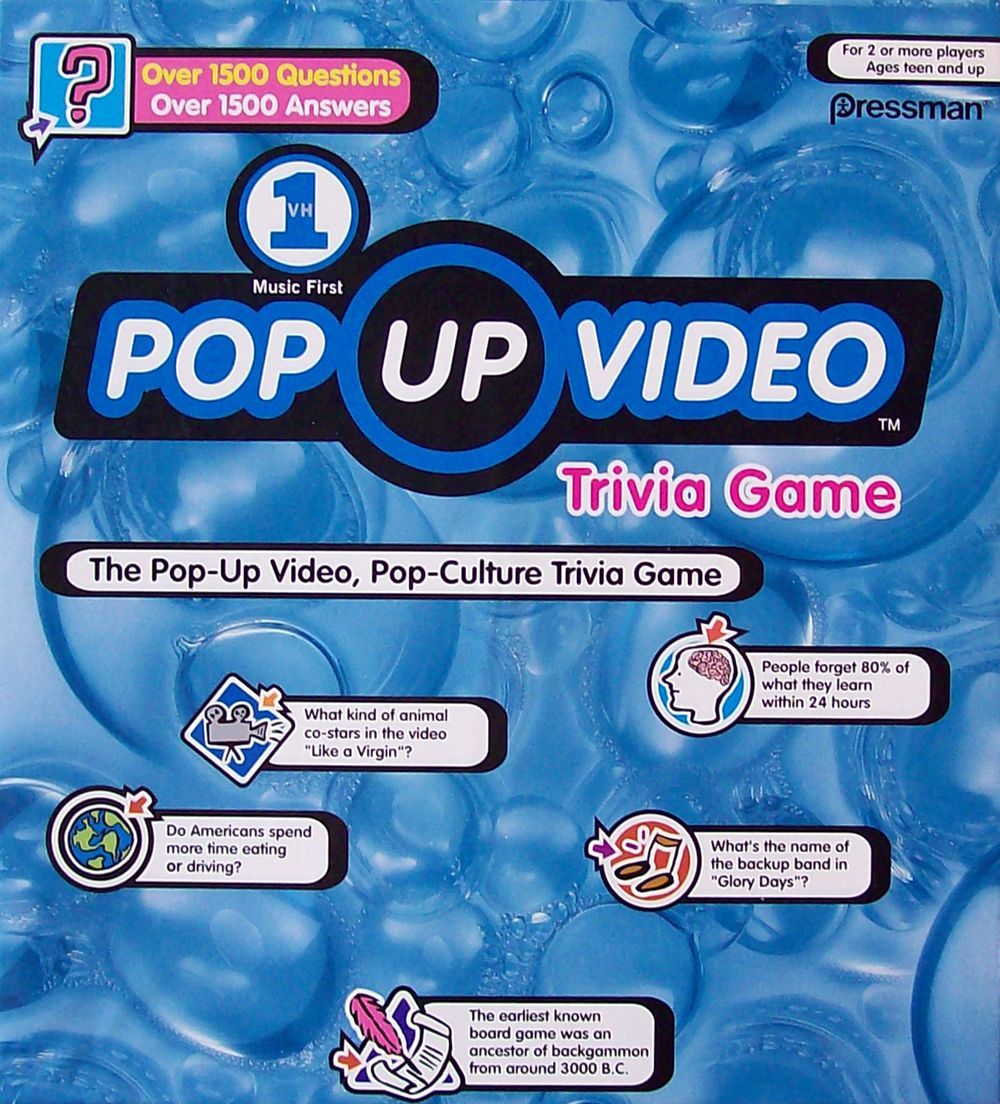 VH1 Pop Up Video Game