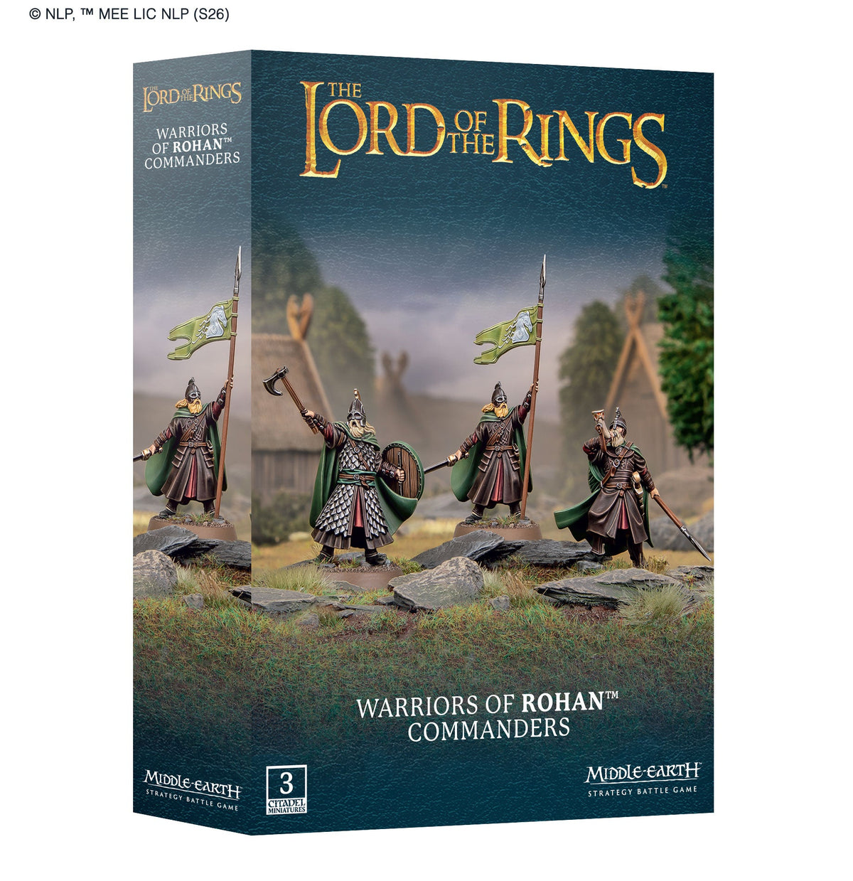 Forces of Good Warriors Of Rohan Commanders