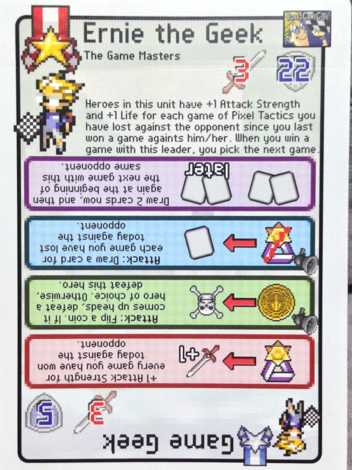 Pixel Tactics: Game Geek / Ernie the Geek