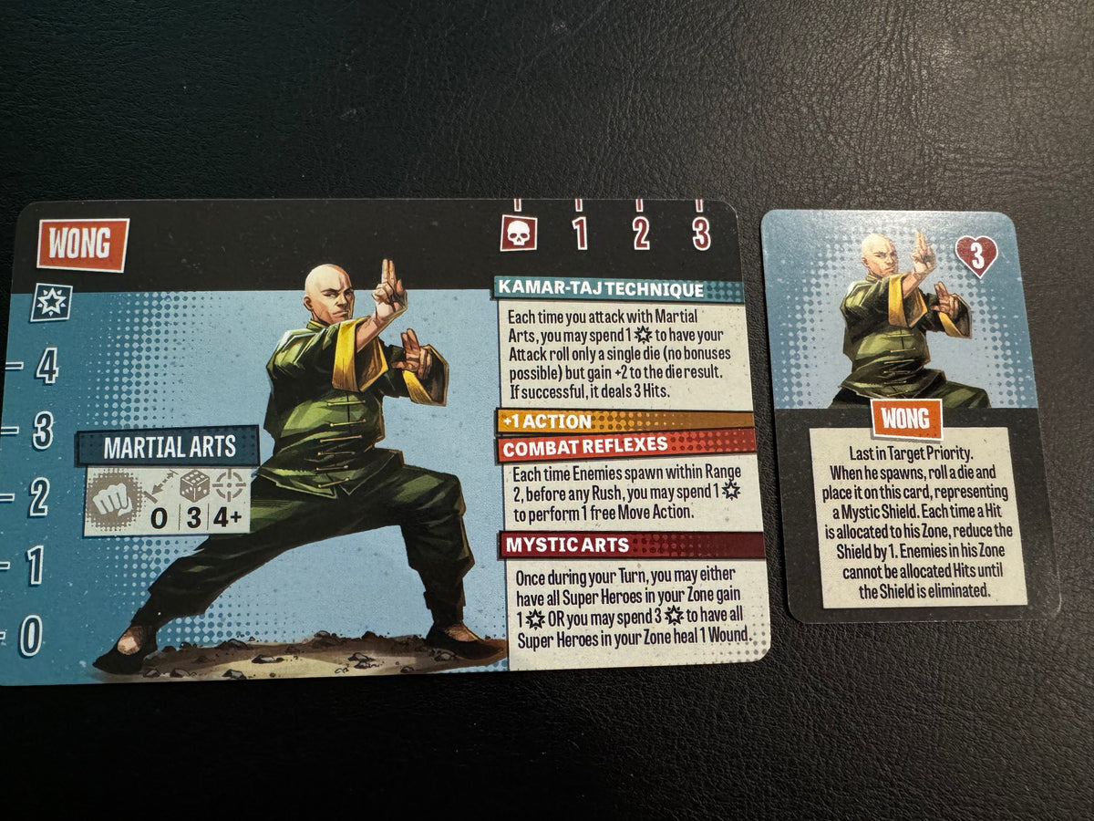 Marvel Zombies: A Zombicide Game – Wong Promo Card