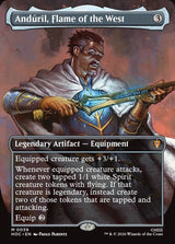 Anduril, Flame of the West (Borderless) (HOC 39) - Magic: The Gathering