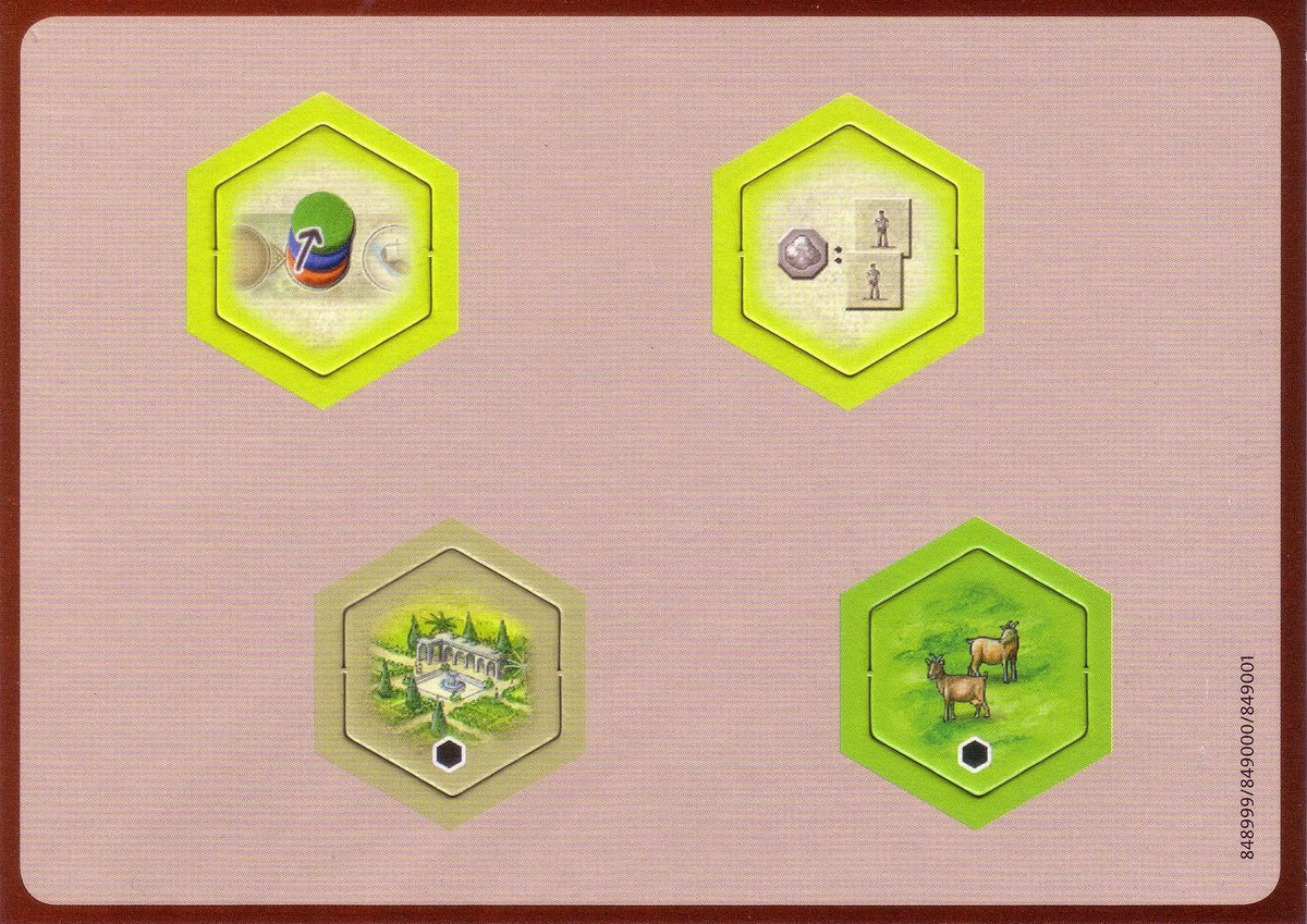 The Castles of Burgundy: 2nd Expansion – New Hex Tiles