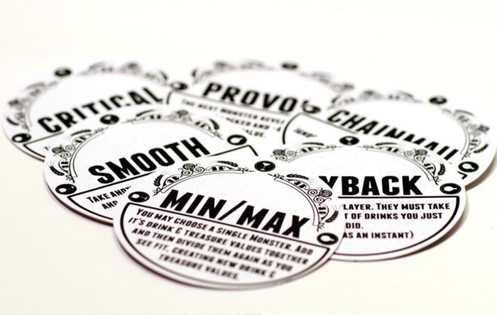 DrunkQuest: Drink Coasters