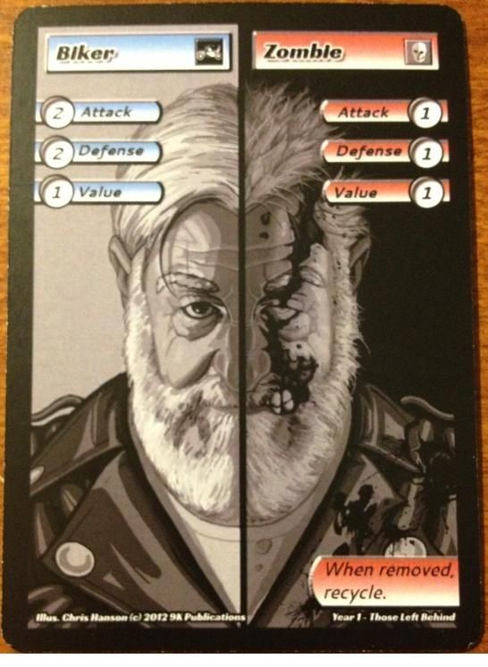 ApocalypZe Card Game: Biker/Zombie Promo