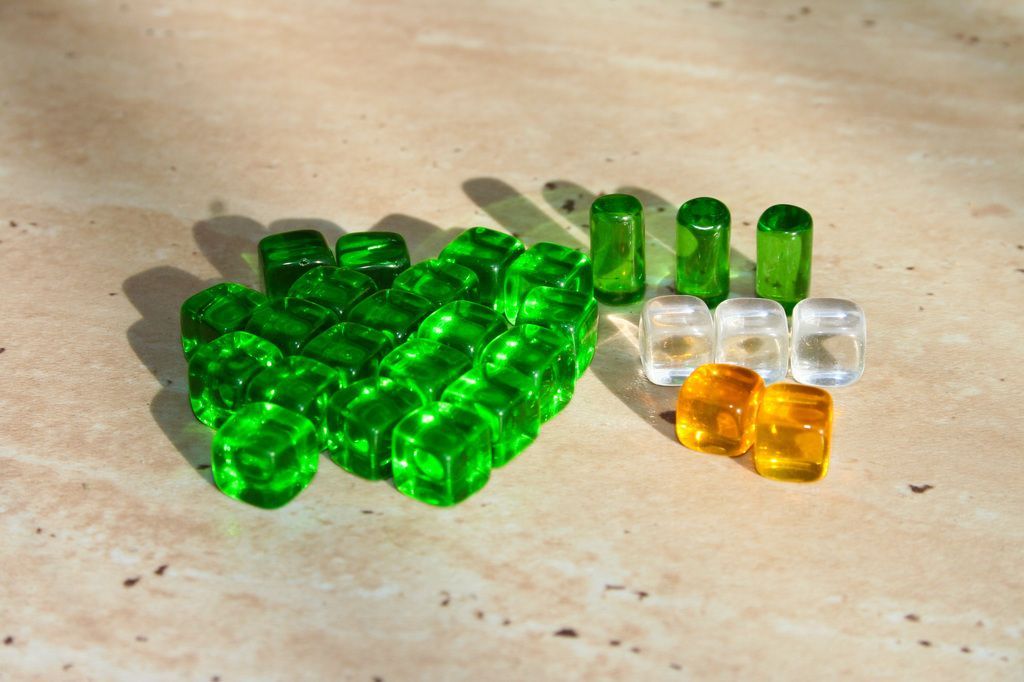 Space Alert: Glass Cubes