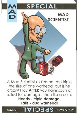 Nuclear War: Mad Scientist Promo Card
