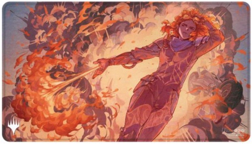 Magic: The Gathering – Ultra Pro Playmat Chandra's Ignition Stitched Edge Playmat