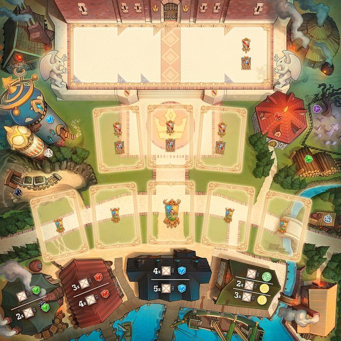 King's Forge: Unnecessary but Totally Cool Game Board