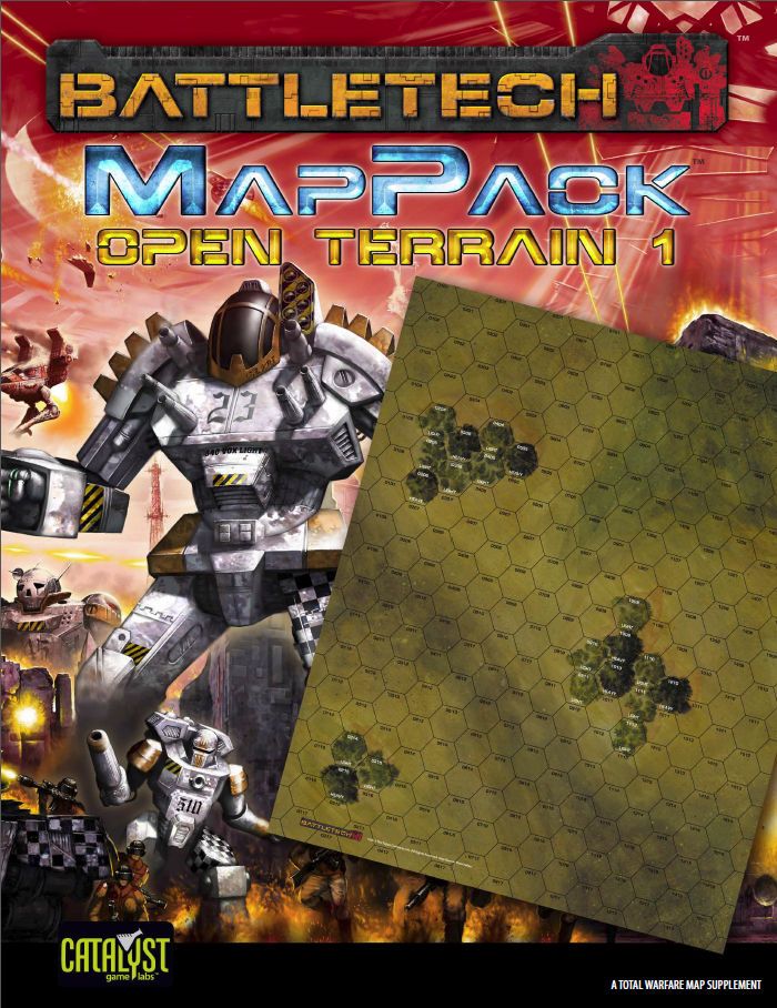 BattleTech: MapPack – Open Terrain 1