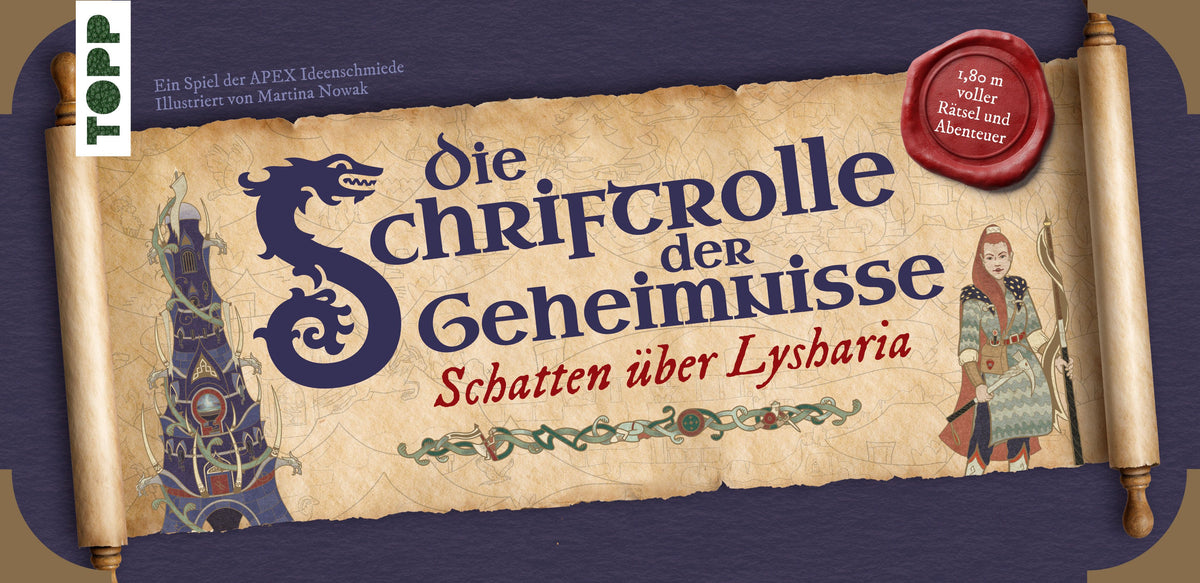 Die Schriftrolle der Geheimnisse: Schatten über Lysharia