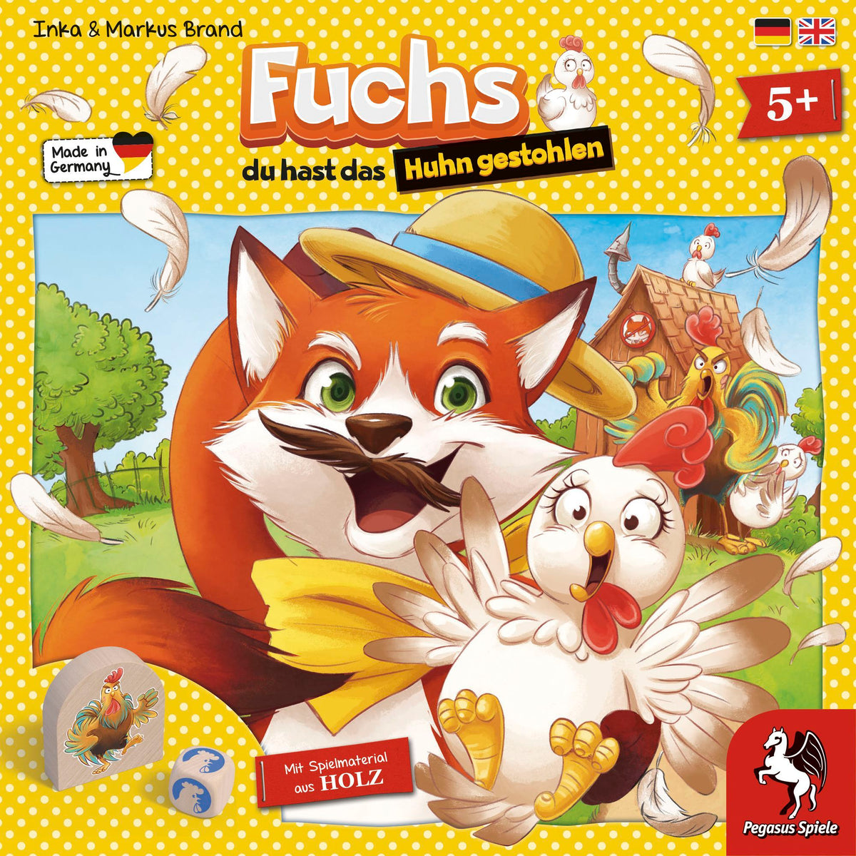 Fuchs du hast das Huhn gestohlen