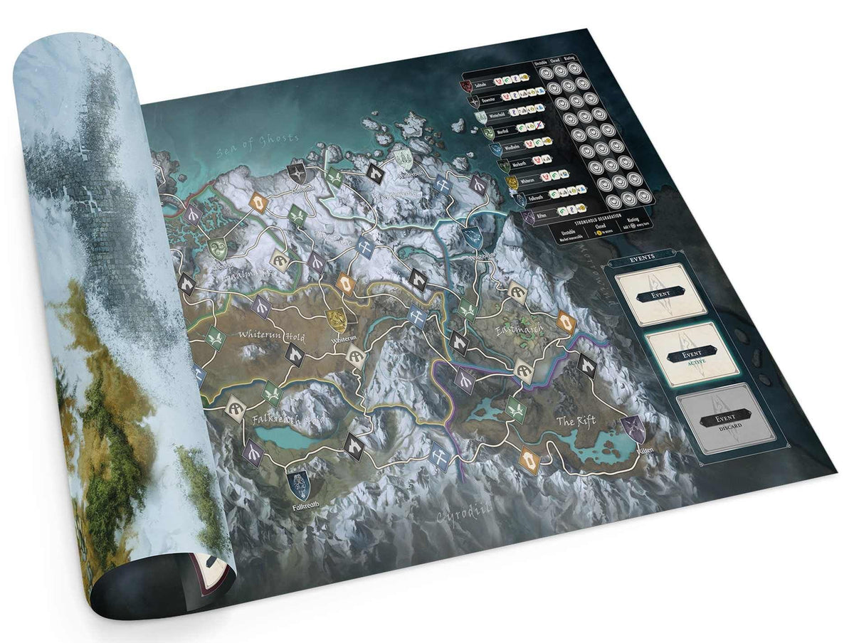 The Elder Scrolls V: Skyrim – The Adventure Game: Playmat