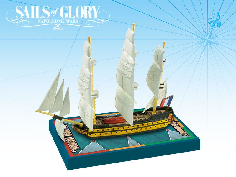 Sails of Glory: Ship Pack – Neptune 1803 / Ville de Varsovie 1808