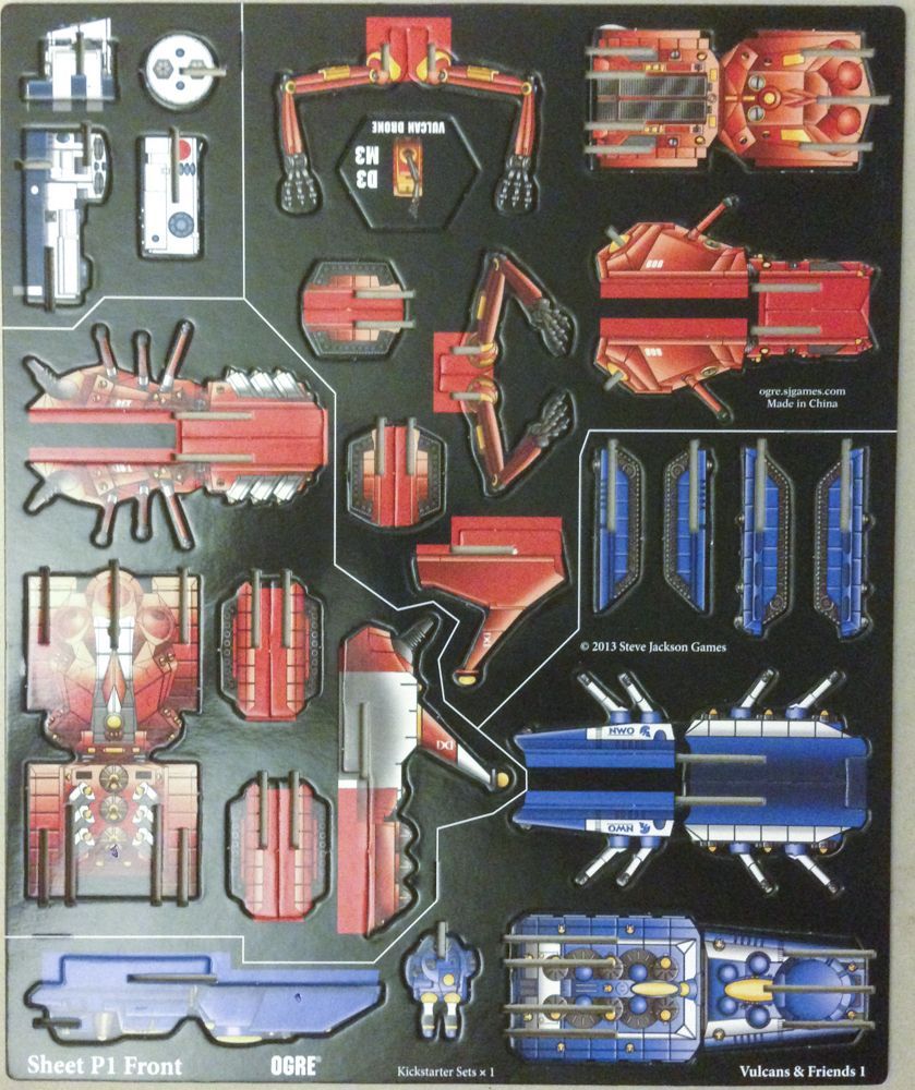 Ogre: Vulcans & Friends Counter Sheets